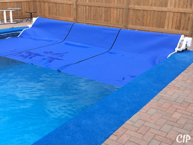 Automatic Pool Cover winding up Australia