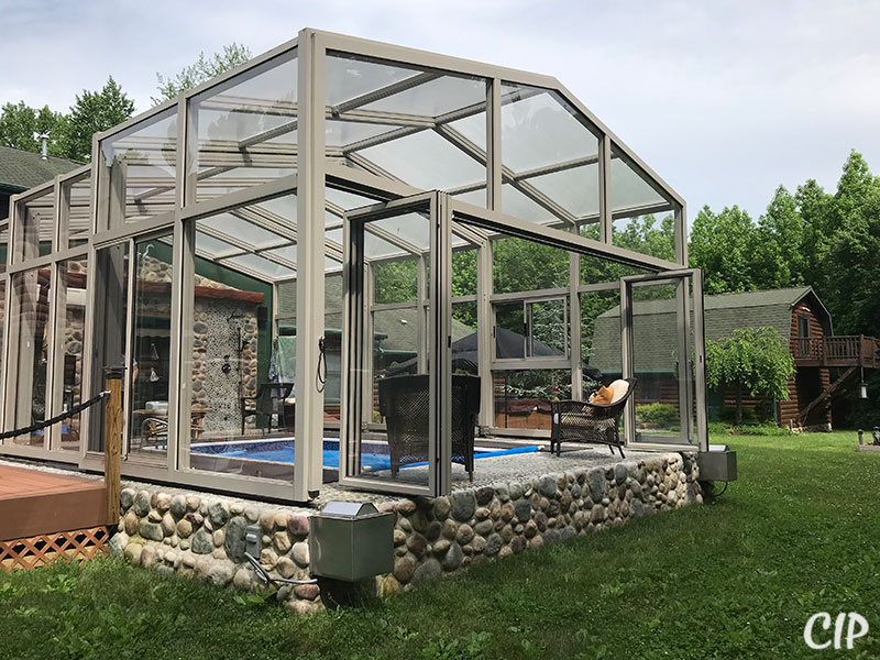 Pool Enclosure with Bi-fold doors Australia