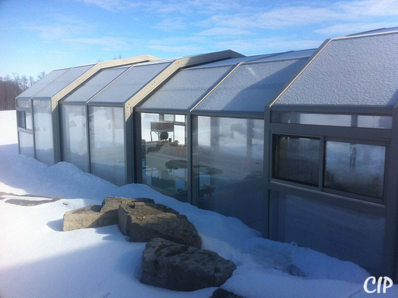 Retractable Pool Enclosure in winter Australia