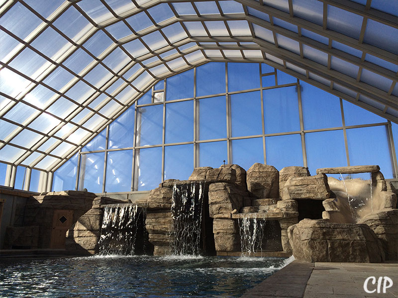 Retractable Roof over a pool Australia