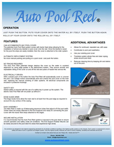 Auto Pool Reel Brochure Page Back